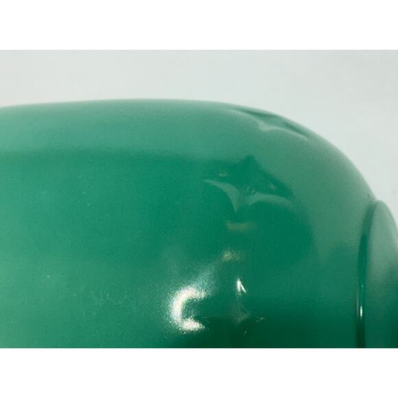 Vintage Large Frost Green, Frost Yellow, & Amber Goblets Impressed Star Pattern - Picture 9 of 14